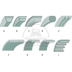 Husqvarna V-Belt 1/2″ x 95 1/2″ for CT153, CT154, CTH163T, 532 43 97-26