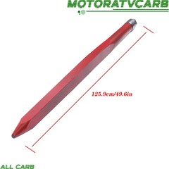 ALL-CARB 1× Hay Bale Spear 49″ 4500lbs Capacity Spike Fork For Tractors Loader