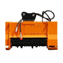Brush Cutter For 3.5 Ton Mini Excavator Flail Mower Attachment Free Shipping