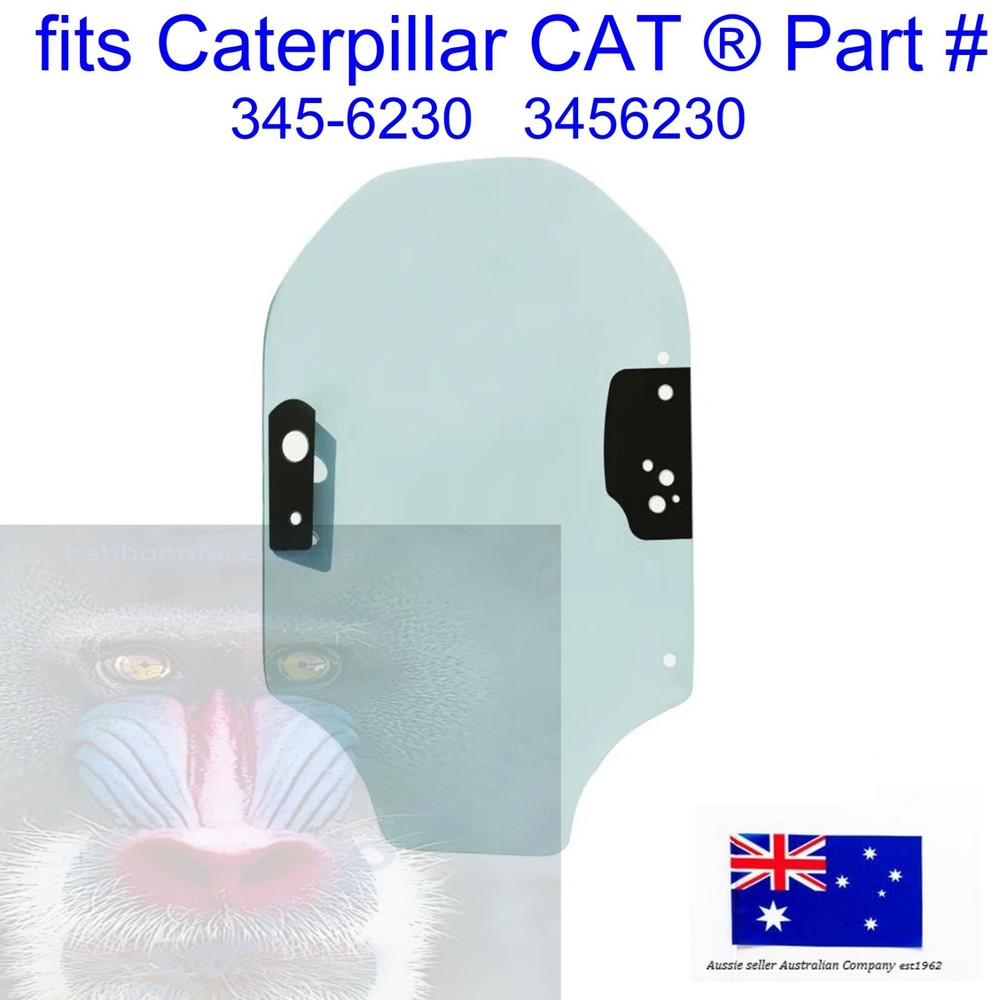 fits Caterpillar CAT Door Glass 345-6230, 3456230 297D2XHP 299D2XHP 299D2 299DR