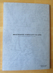 Komatsu C240 Forklift Shop Manual QUICK FREE SHIPPING