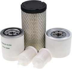 Complete Maintenance Filter Kit for Kubota Tractors: Fits BX, GR, and ZD Models
