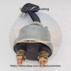 For CAT E320B E320C Excavator 2 Lines Ignition Switch with Key 7N-0718 7N0718