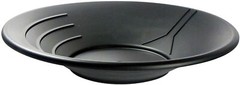 Gold Pan 34 cm 14 inch Black Plastic Gem Fossicking Panning Prospecting Detector