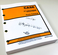 J I Case Davis 30+4 40+4 Trencher 30+4 Special Parts Manual Catalog