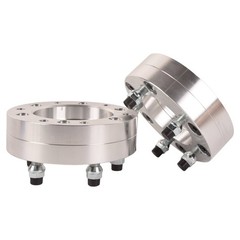 4x 6×5.5 To 5×5 Wheel Adapters 2” Use 5 Lug Wheels On 6 Lug Trucks M14x1.5