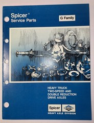 Spicer Service Parts G Family Heavy Truck Two Speed & Double Reduction Axles 79