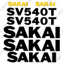 Fits Sakai SV540T Decal Kit Roller – 7 YEAR OUTDOOR 3M VINYL!