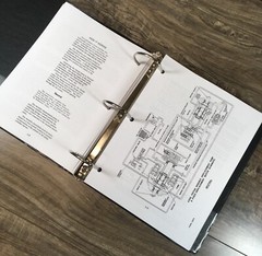 International 1440 1460 1480 Combine Service Manual Set Repair Shop Book