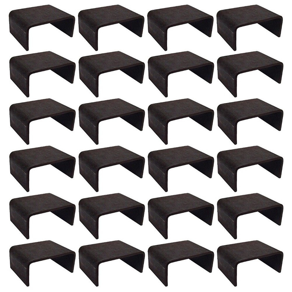 Qty 24: Weld-on 6 gauge Stake Pocket Fits Universal Products Replaces 1000103