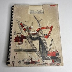 Link-Belt FMC LS-118 Crawler Mounted Cable Crane Parts Catalog Manual