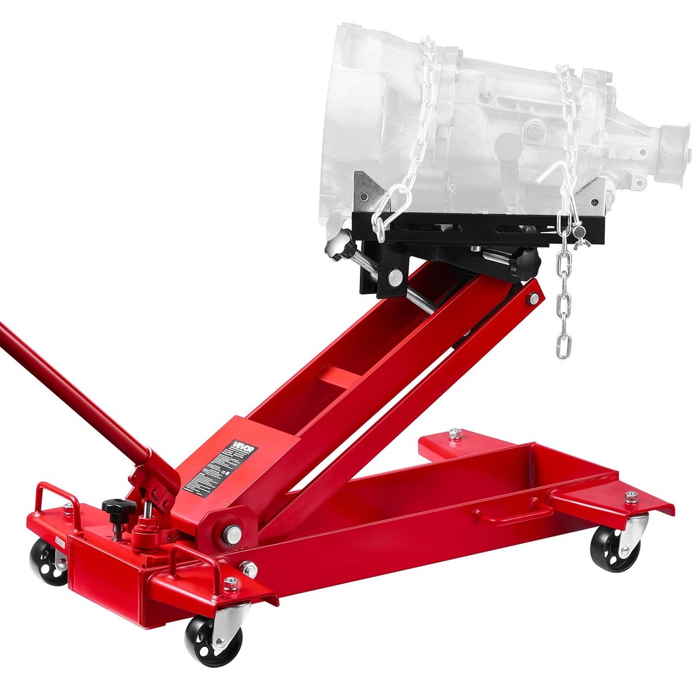 Low Profile Floor Jack,2200 lbs / 1 Ton Lifting Capacity Telescoping Transmissio