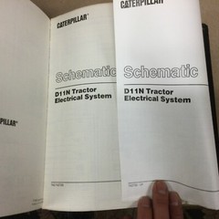 CAT Caterpillar D11N SERVICE SHOP REPAIR MANUAL TRACTOR BULLDOZER GUIDE 4HK 74Z