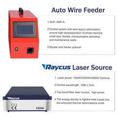 US Raycus 3000W Laser Welder 4in1 Laser Welding/Cutting/Cleaning Machine 220V