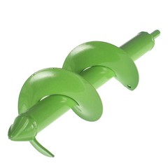 3×12Inch Auger Drill Bit Garden Plant Flower Rapid Planter Hole Digger W/ Gloves