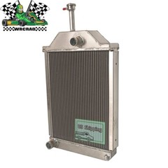 2-Rows Aluminum Tractor Radiator Fit Massey Ferguson 255 Diesel OE# 531982M94