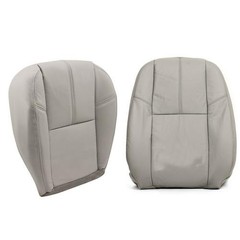 Driver Side Top Bottom Replacement Leather Seat Cover Chevy GMC Tahoe 2007-2014