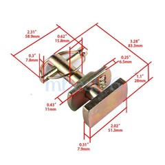 Lower lift link pin kit For John Deere R120540/R241296/AR60372 5D,5ENEW
