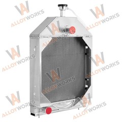 4 Row Aluminum Tractor Radiator For Case 580C 584C 585C 586C D89103 D77843