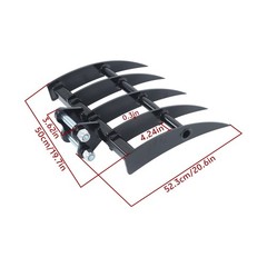 Rake Attachment For Mini Excavator 1 To 1.5Ton Digger w/Pins*2
