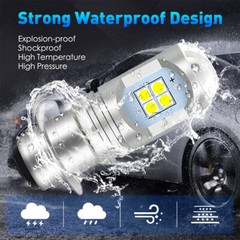 2X 6000K White LED Light Bulbs for Yanmar 2820 F20 FX20; double 12V 194550-55810