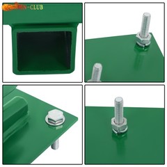 Compact Tractor Bolt on Grab Hooks & D Rings & 2″ Receiver For John Deere 1025R
