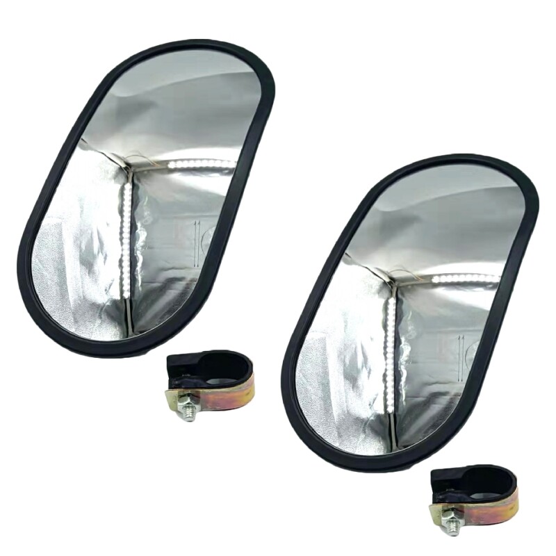 2X REAR VIEW MIRROR FOR Caterpillar Excavator 305.5, 306, 307C, 307D,