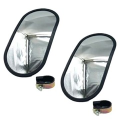 2X REAR VIEW MIRROR FOR Caterpillar Excavator 305.5, 306, 307C, 307D,