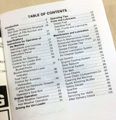J I Case 1845 And 1845S Uni-Loader Skid Steer Operators Owners Manual 9-4915