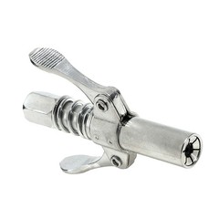 Heavy-Duty Quick Release Grease Gun Coupler Two Press Easy to Push Accessories