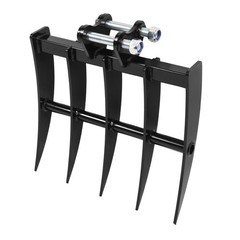 Rake Attachment Tools For Mini Excavator 1-1.5 Ton Excavator Digger Heavy-duty