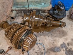Farmall M Tractor M&W 9 Speed Transmission Set Up Cable Style 9 Speed