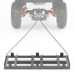 48″ 72″ 96″ Drag Harrow Driveway Grader Landscape Power Rake for ATV UTV Tractor