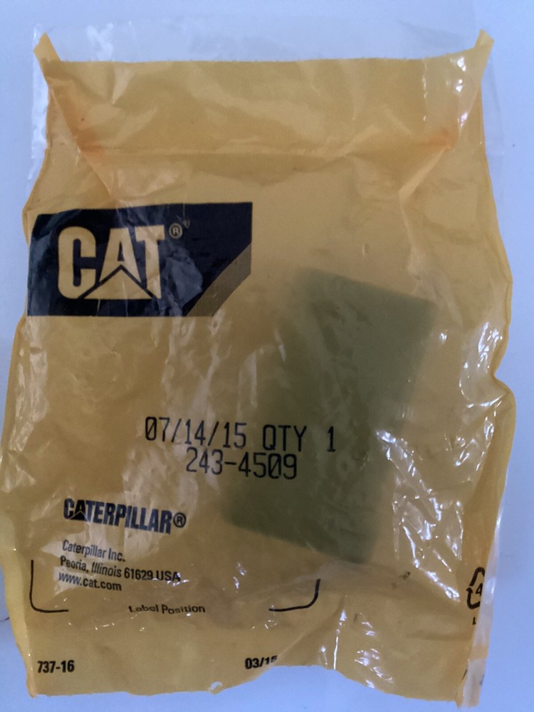 8 PIN CONNECTOR RECEPTACLE CATERPILLAR 243-4509 2434509 980M 966M 966L 962K 950L