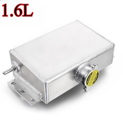 Aluminum Radiator Coolant Overflow Water Tank Expansion Reservoir Bottle 16.L