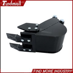 Findmall Attachment 200mm Narrow Trenching Bucket For Mini Excavators Digger