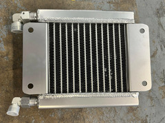 AGT Radiator Plus Hydraulic Oil Cooler Fan For Mini Excavator Attachment