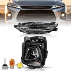Headlight Assembly for 2019-2022 Chevy Blazer Left Driver Projector OE with Bulb
