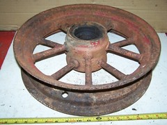 F&H Round Spoke Front Tractor Wheel 16″ Rim FRENCH HECT HC223 Original Implement