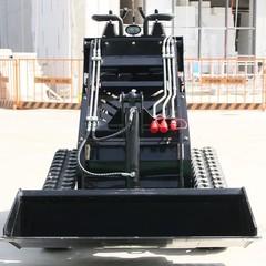 13.5HP Gas Engine Mini Skid Steer Loader Compact Stand On Loader w/Bucket EPA
