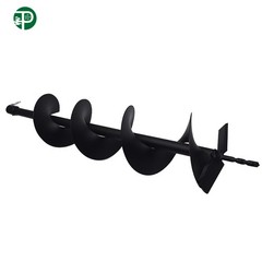 6 inch Earth Drill Bits For Gas Powered Post Fence Hole Digger Cast Steel
