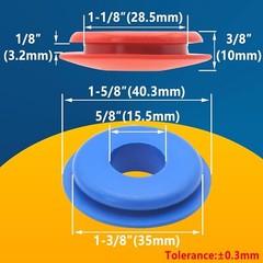 100Pk Glad Hand Seals Rubber Gaskets Washers for Semi Trucks Trailers Tractors..