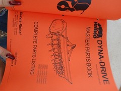 Rhino Parts Catalog Operator Manuals Binder GR60, GR72, GR84, SR166, RC12, E-60