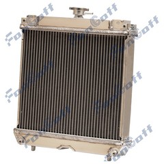 Fongoff 2ROW Aluminum Radiator Fits Kubota F2260 F2560 B2710HSD B2410HSD Models