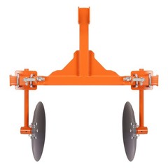 Fits Cat 1 Tractors, Steel 3 Point 48″ Adjustable Disc Bedder Disc Harrow