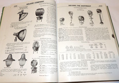VINTAGE 1945 INDUSTRIAL ELECTRICAL SUPPLIES CATALOG! LAMPS/TRAFFIC LIGHTS/ALARMS