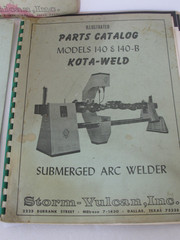 Storm Vulcan Kota Weld Welder Original Manual 140 140B 150 150B