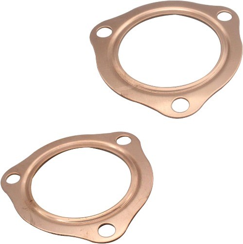 2.5 Inch Header Collector Gaskets(1 Pair) 2pcs Copper Header Ex Size: 2.5 Inch