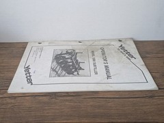 Yetter Model 1000 Subtiller Operator’s Manual 2565-300, Issued 1991
