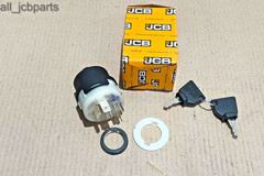 GENUINE JCB IGNITION SWITCH AND 2 KEYS (PART# 701/80184 701/45500)